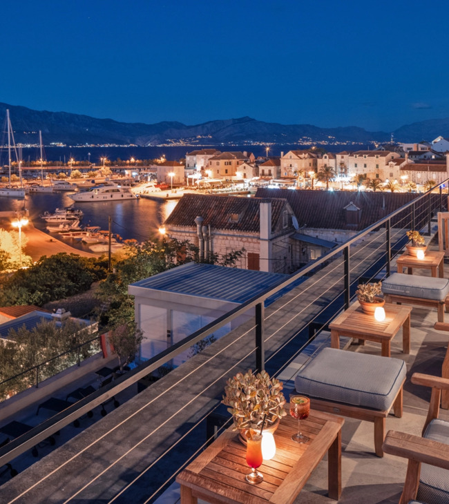 Rooftop bar Hotel Osam